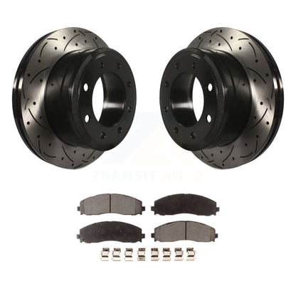 Coated Disc Rotors and Ceramic Brake Pads Kit-KDT-100469 - Kit.bestparts.ca