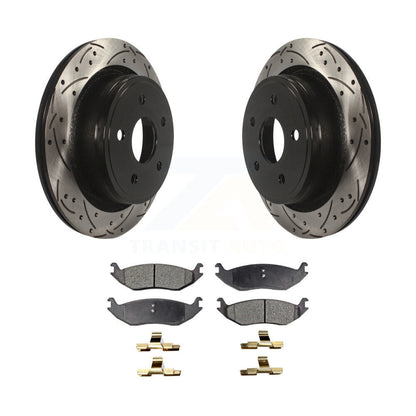 Coated Disc Rotors and Ceramic Brake Pads Kit-KDT-100472 - Kit.bestparts.ca