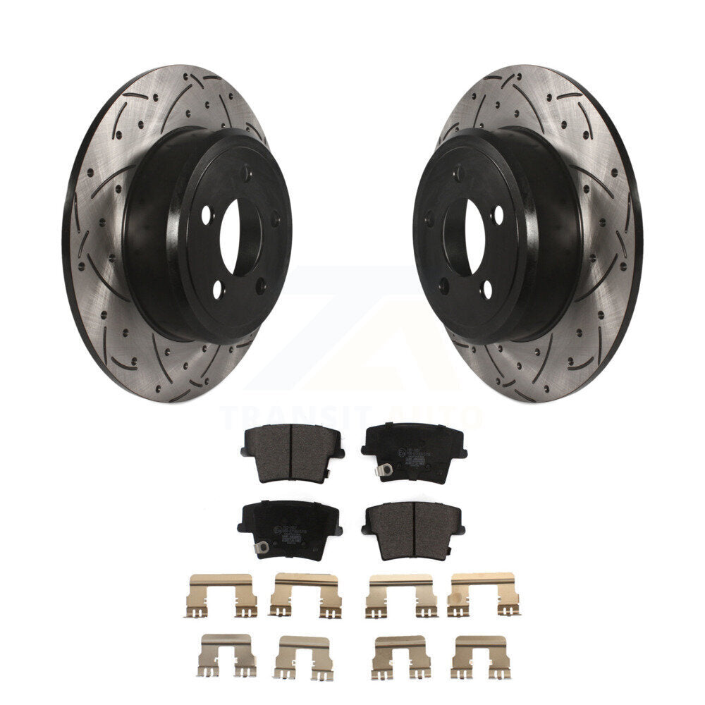 Coated Disc Rotors and Ceramic Brake Pads Kit-KDT-100473 - Kit.bestparts.ca Kit.bestparts.ca