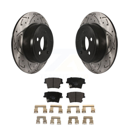 Coated Disc Rotors and Ceramic Brake Pads Kit-KDT-100473 - Kit.bestparts.ca