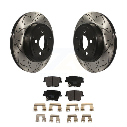 Coated Disc Rotors and Ceramic Brake Pads Kit-KDT-100474 - Kit.bestparts.ca