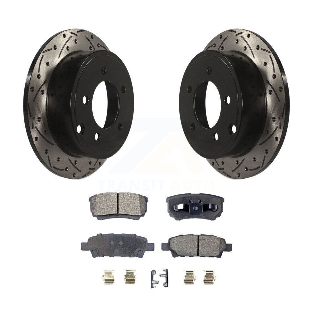 Coated Disc Rotors and Ceramic Brake Pads Kit-KDT-100476 - Kit.bestparts.ca Kit.bestparts.ca