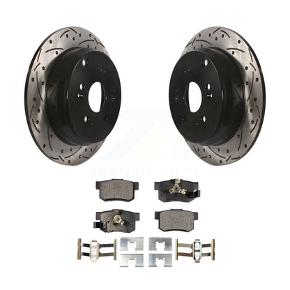 Coated Disc Rotors and Ceramic Brake Pads Kit-KDT-100496 - Kit.bestparts.ca
