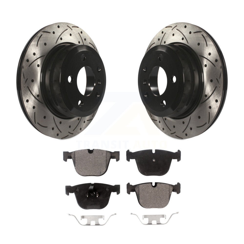 Coated Disc Rotors and Ceramic Brake Pads Kit-KDT-100512 - Kit.bestparts.ca