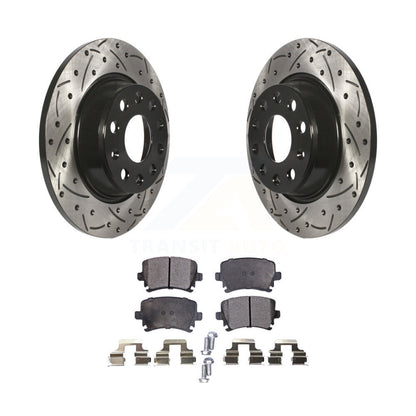 Coated Disc Rotors and Ceramic Brake Pads Kit-KDT-100530 - Kit.bestparts.ca