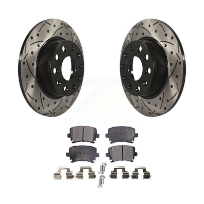 Coated Disc Rotors and Ceramic Brake Pads Kit-KDT-100531 - Kit.bestparts.ca
