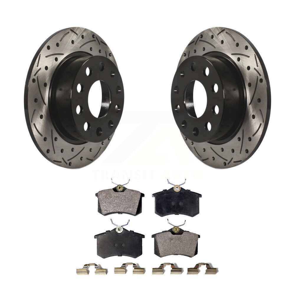 Coated Disc Rotors and Ceramic Brake Pads Kit-KDT-100536 - Kit.bestparts.ca Kit.bestparts.ca