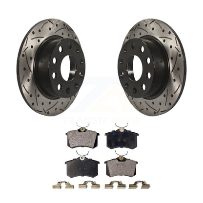 Coated Disc Rotors and Ceramic Brake Pads Kit-KDT-100536 - Kit.bestparts.ca