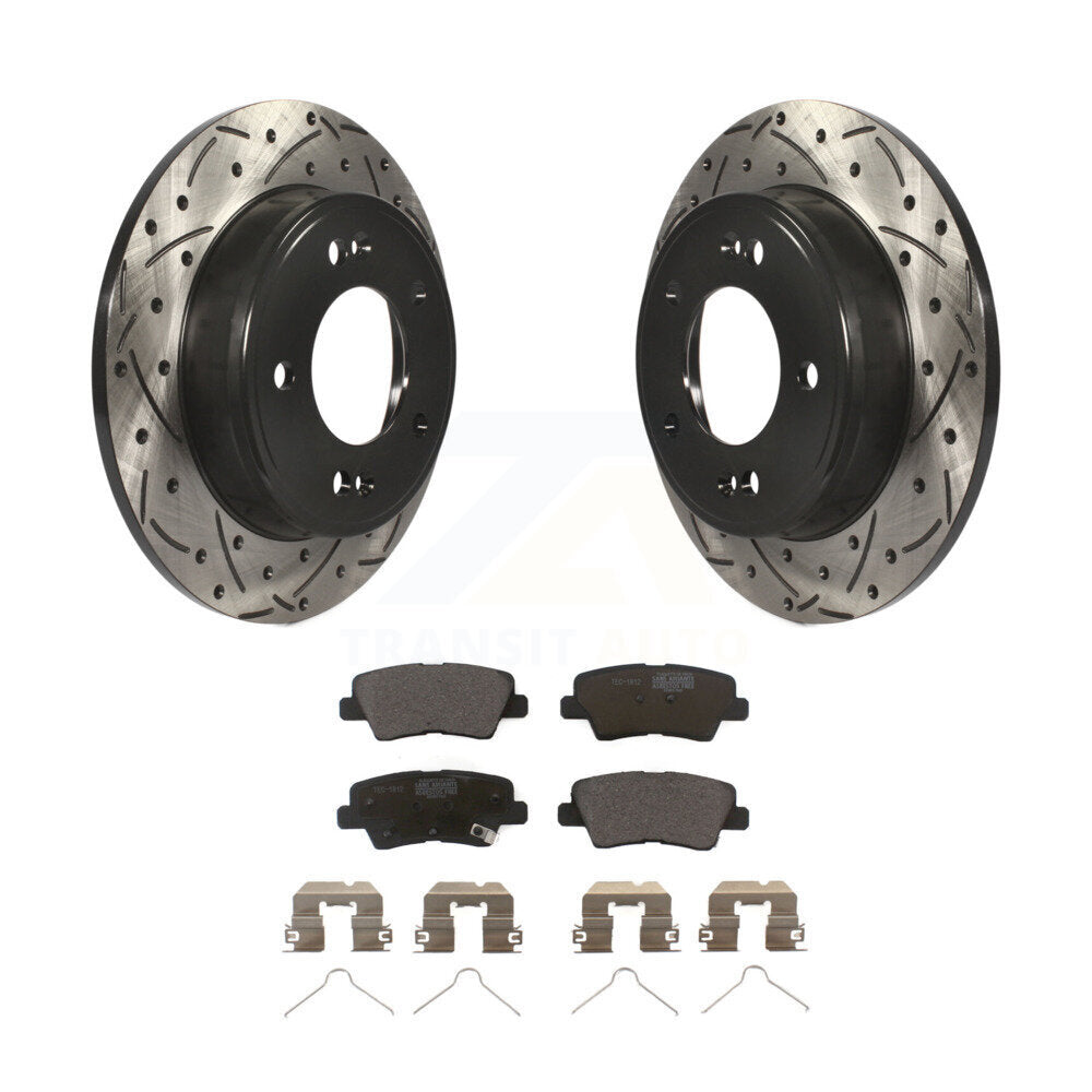 Coated Disc Rotors and Ceramic Brake Pads Kit-KDT-100545 - Kit.bestparts.ca Kit.bestparts.ca