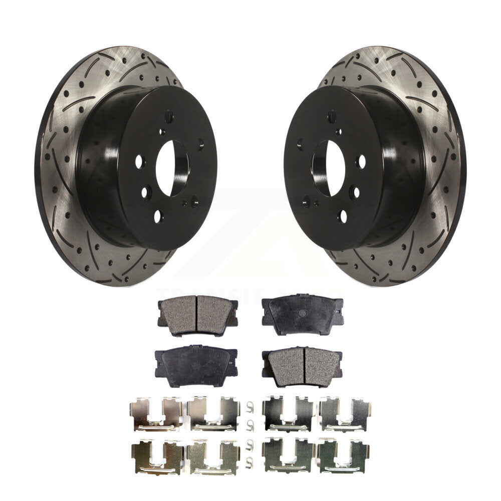 Coated Disc Rotors and Ceramic Brake Pads Kit-KDT-100548 - Kit.bestparts.ca Kit.bestparts.ca
