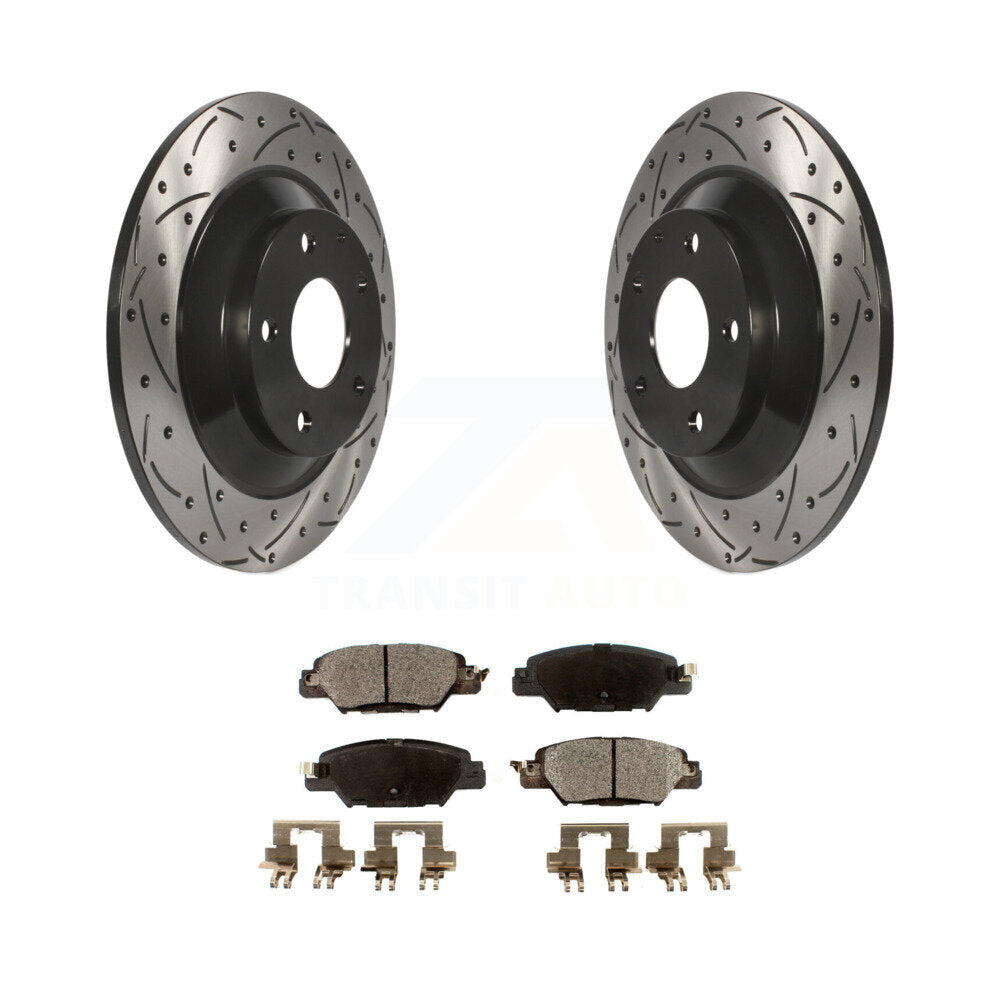Coated Disc Rotors and Ceramic Brake Pads Kit-KDT-100550 - Kit.bestparts.ca Kit.bestparts.ca