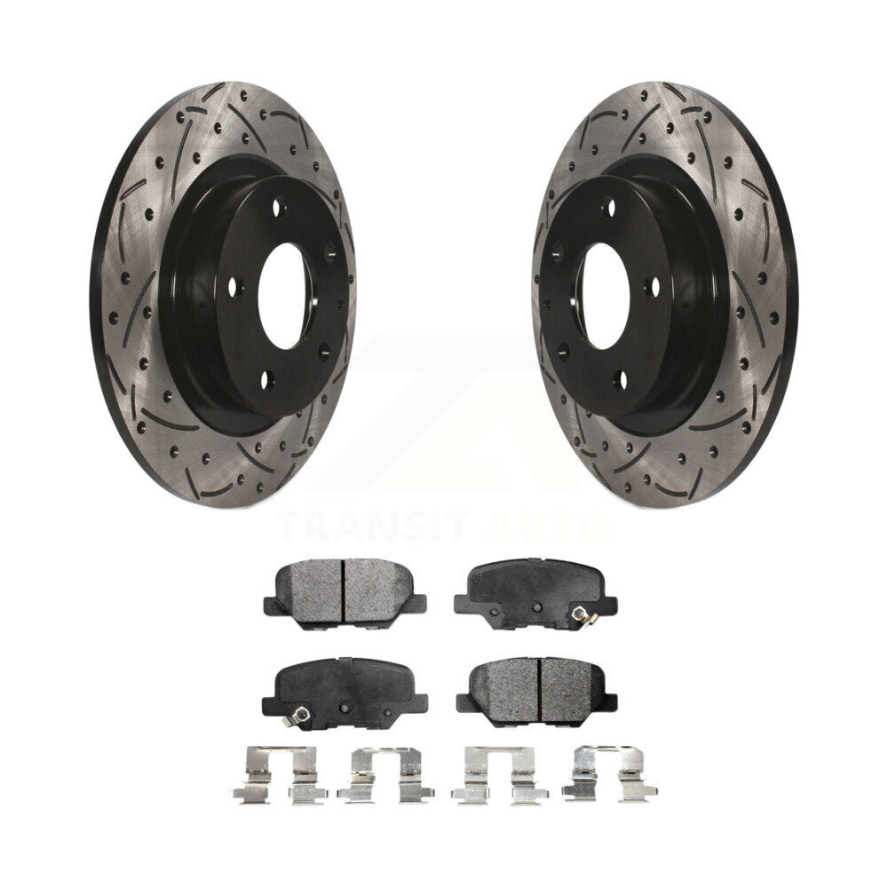 Coated Disc Rotors and Ceramic Brake Pads Kit-KDT-100551 - Kit.bestparts.ca Kit.bestparts.ca