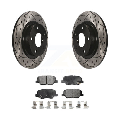 Coated Disc Rotors and Ceramic Brake Pads Kit-KDT-100551 - Kit.bestparts.ca