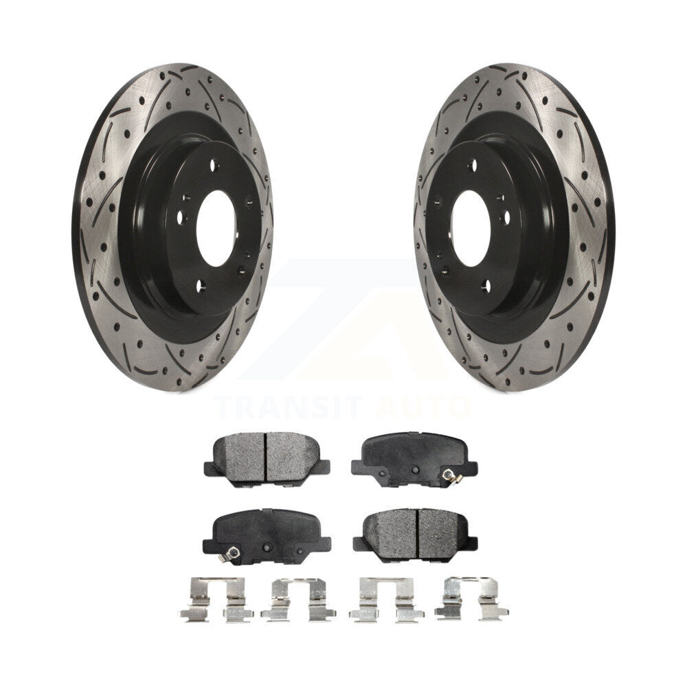Coated Disc Rotors and Ceramic Brake Pads Kit-KDT-100552 - Kit.bestparts.ca Kit.bestparts.ca