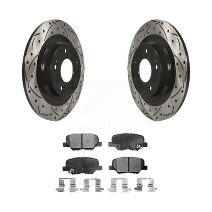 Coated Disc Rotors and Ceramic Brake Pads Kit-KDT-100552 - Kit.bestparts.ca