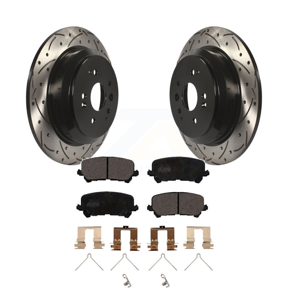 Coated Disc Rotors and Ceramic Brake Pads Kit-KDT-100553 - Kit.bestparts.ca Kit.bestparts.ca