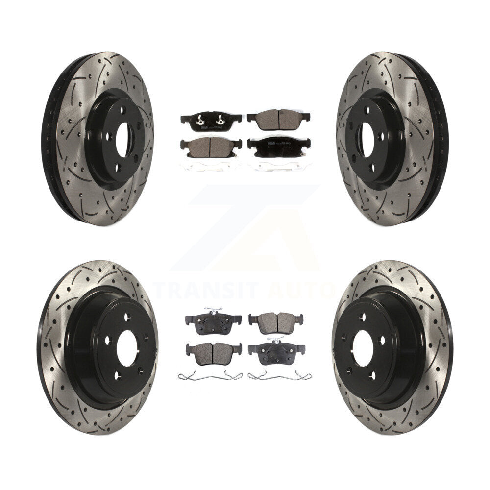 Disc Rotors and Ceramic Brake Pads Kit-KDT-100585 - Kit.bestparts.ca Kit.bestparts.ca