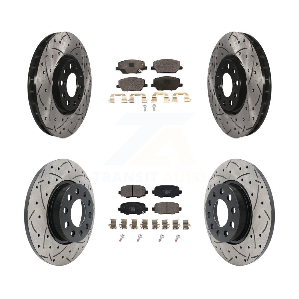 Disc Rotors and Ceramic Brake Pads Kit-KDT-100588 - Kit.bestparts.ca Kit.bestparts.ca