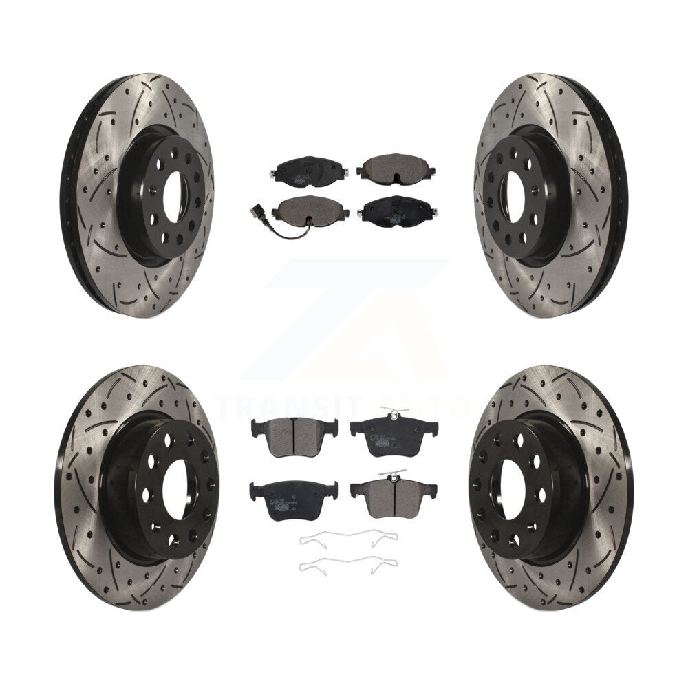 Disc Rotors and Ceramic Brake Pads Kit-KDT-100594 - Kit.bestparts.ca