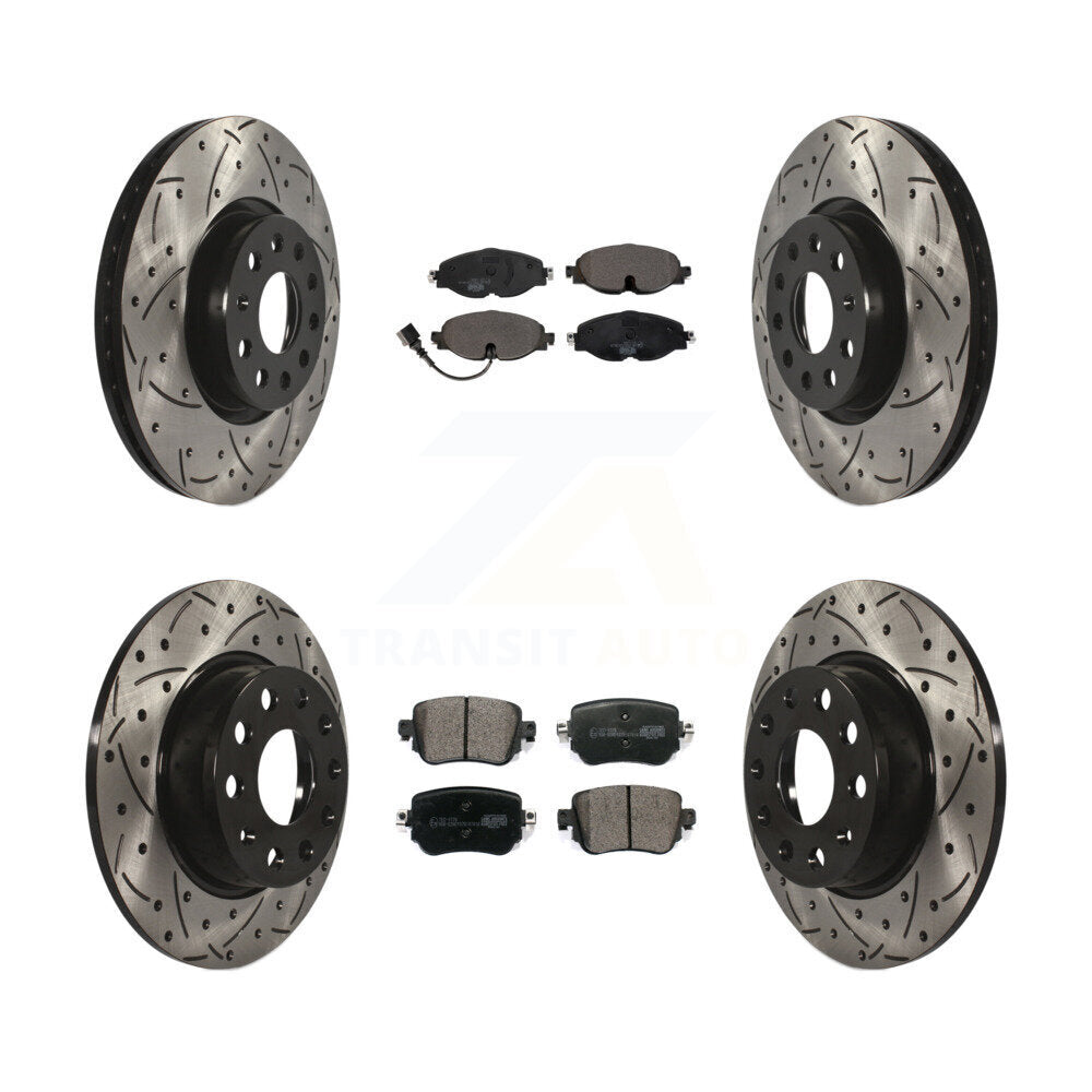 Disc Rotors and Ceramic Brake Pads Kit-KDT-100595 - Kit.bestparts.ca Kit.bestparts.ca