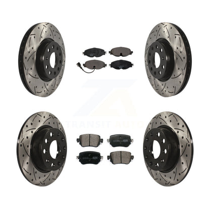 Disc Rotors and Ceramic Brake Pads Kit-KDT-100595 - Kit.bestparts.ca