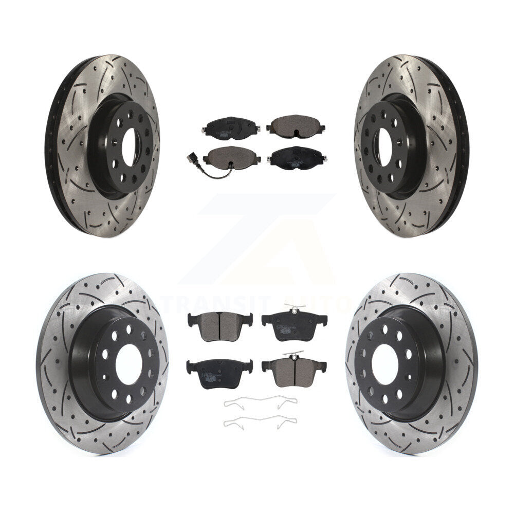 Disc Rotors and Ceramic Brake Pads Kit-KDT-100596 - Kit.bestparts.ca