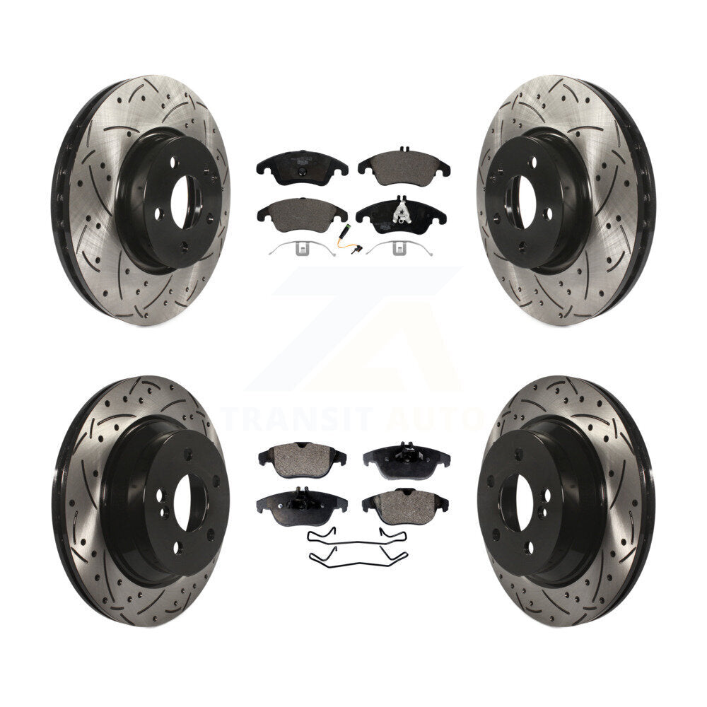 Disc Rotors and Ceramic Brake Pads Kit-KDT-100603