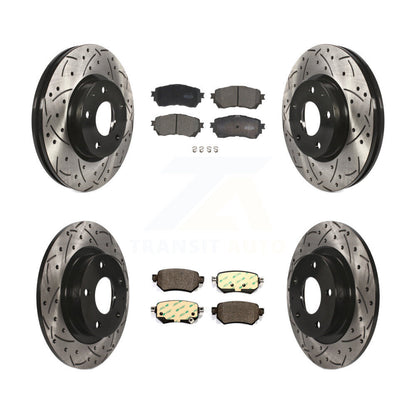 Disc Rotors and Ceramic Brake Pads Kit-KDT-100622 - Kit.bestparts.ca