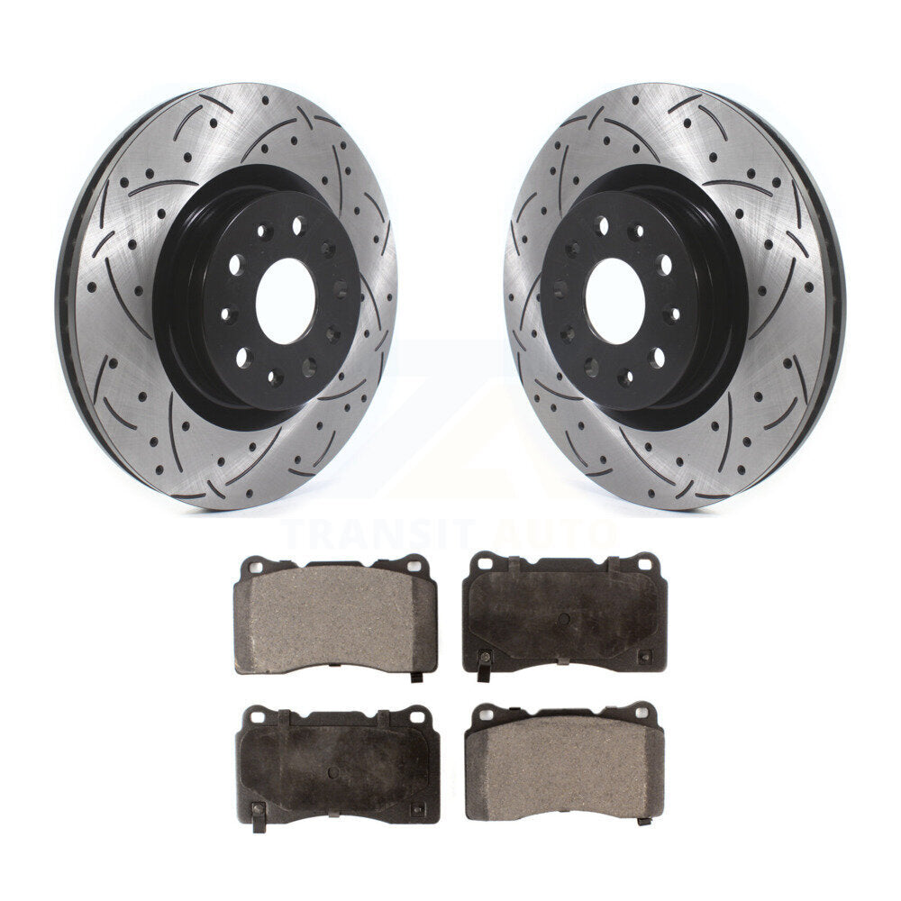 Coated Disc Rotors and Ceramic Brake Pads Kit-KDT-100629 - Kit.bestparts.ca