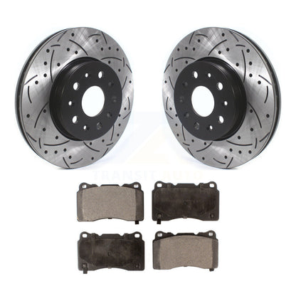 Coated Disc Rotors and Ceramic Brake Pads Kit-KDT-100632 - Kit.bestparts.ca