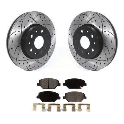 Coated Disc Rotors and Ceramic Brake Pads Kit-KDT-100637 - Kit.bestparts.ca