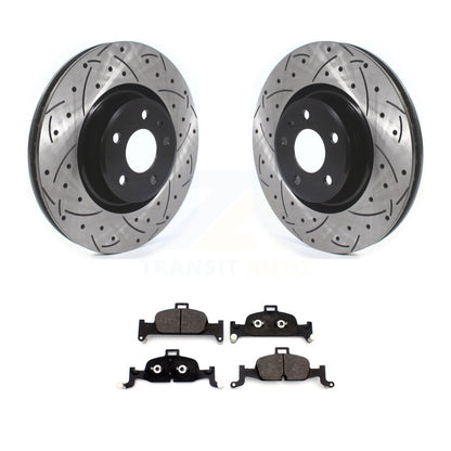 Coated Disc Rotors and Ceramic Brake Pads Kit-KDT-100652 - Kit.bestparts.ca
