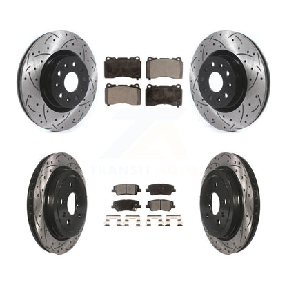 Disc Rotors and Ceramic Brake Pads Kit-KDT-100660 - Kit.bestparts.ca