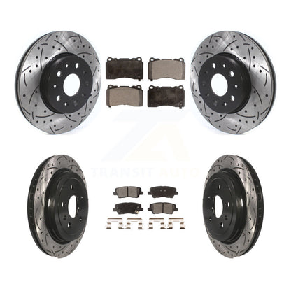 Disc Rotors and Ceramic Brake Pads Kit-KDT-100661 - Kit.bestparts.ca