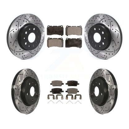 Disc Rotors and Ceramic Brake Pads Kit-KDT-100662 - Kit.bestparts.ca