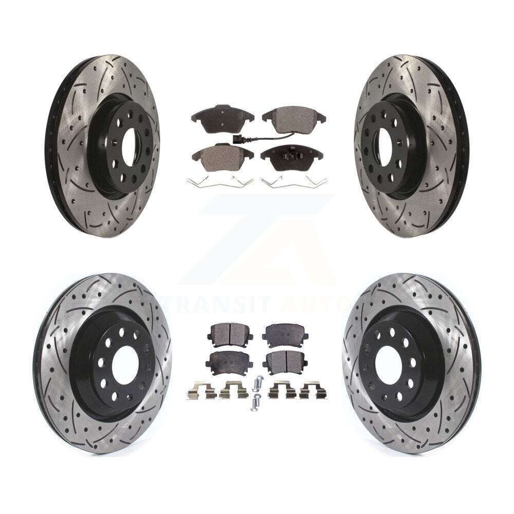 Disc Rotors and Ceramic Brake Pads Kit-KDT-100669 - Kit.bestparts.ca Kit.bestparts.ca