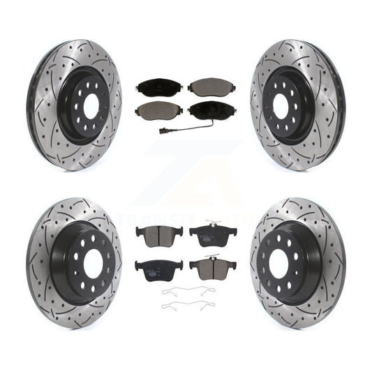 Disc Rotors and Ceramic Brake Pads Kit-KDT-100680 - Kit.bestparts.ca