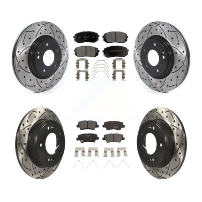 Disc Rotors and Ceramic Brake Pads Kit-KDT-100685
