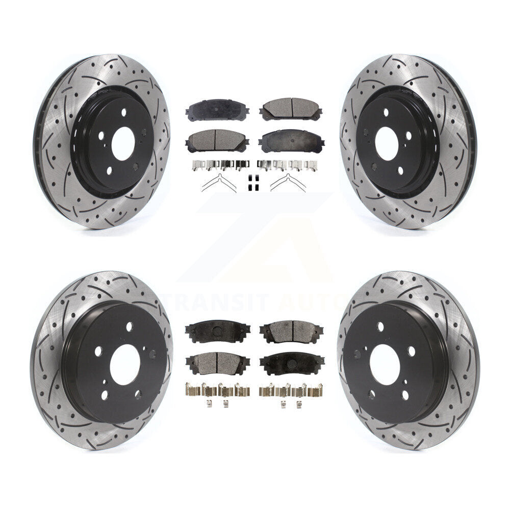 Disc Rotors and Ceramic Brake Pads Kit-KDT-100687 - Kit.bestparts.ca