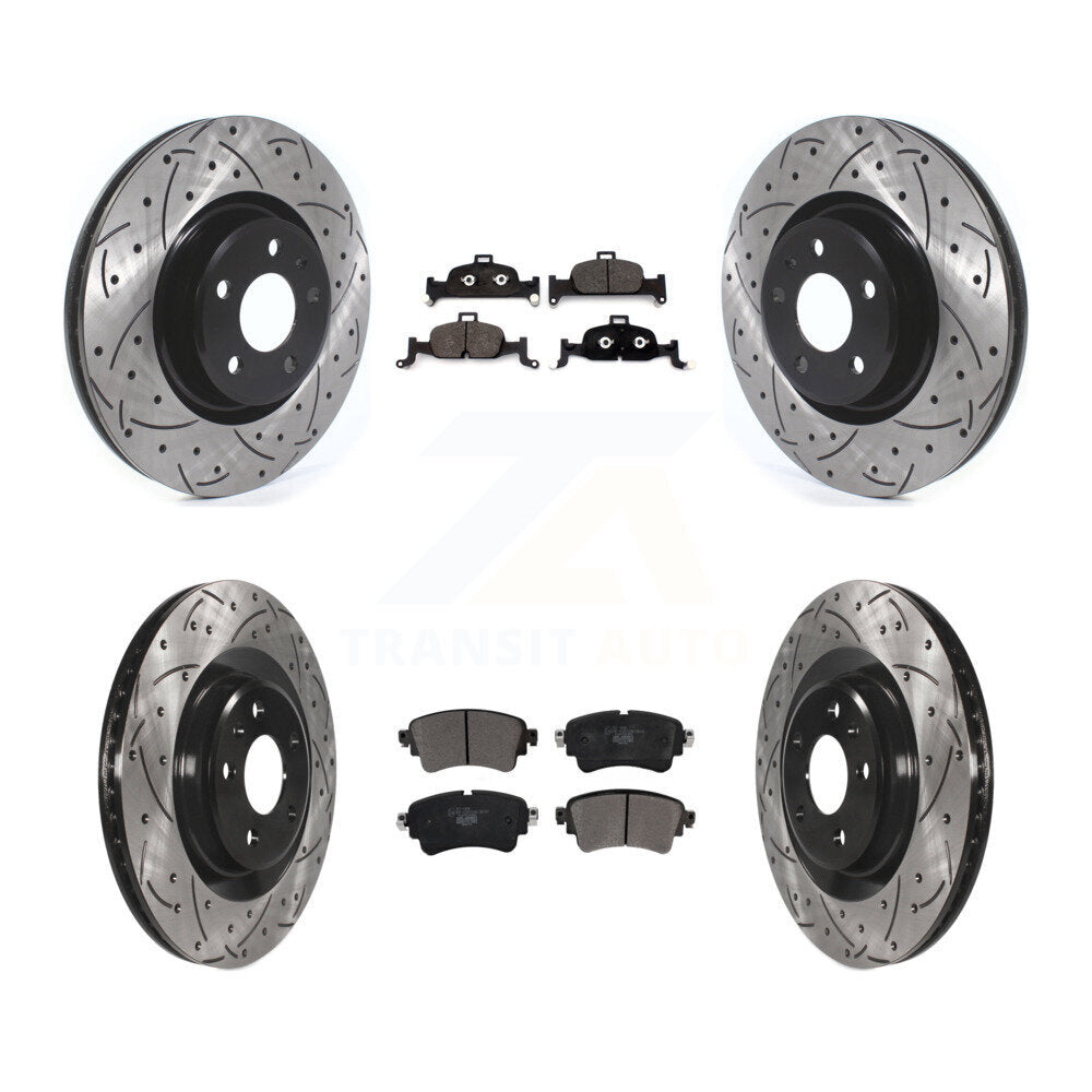 Disc Rotors and Ceramic Brake Pads Kit-KDT-100692 - Kit.bestparts.ca