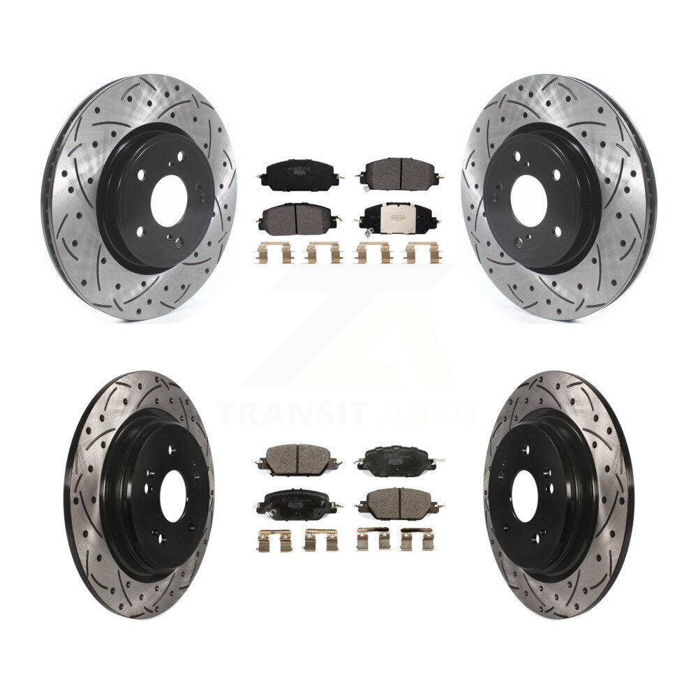 Disc Rotors and Ceramic Brake Pads Kit-KDT-100693 - Kit.bestparts.ca Kit.bestparts.ca