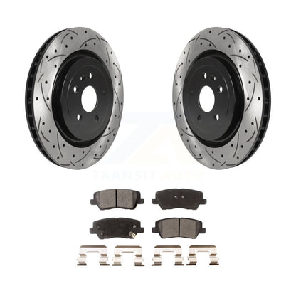 Coated Disc Rotors and Ceramic Brake Pads Kit-KDT-100699 - Kit.bestparts.ca