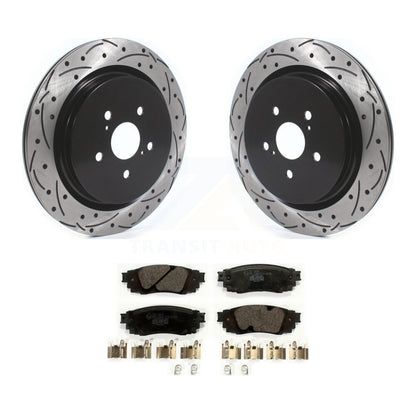 Coated Disc Rotors and Ceramic Brake Pads Kit-KDT-100708 - Kit.bestparts.ca