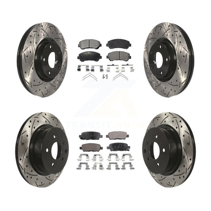 Disc Rotors and Ceramic Brake Pads Kit-KDT-100736 - Kit.bestparts.ca