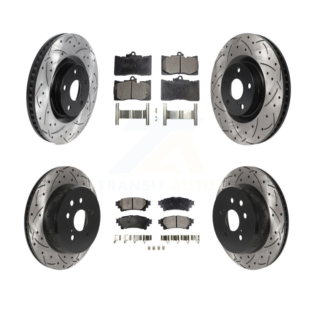 Disc Rotors and Ceramic Brake Pads Kit-KDT-100755 - Kit.bestparts.ca