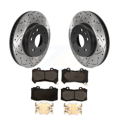 Coated Disc Rotors and Ceramic Brake Pads Kit-KDT-100761 - Kit.bestparts.ca