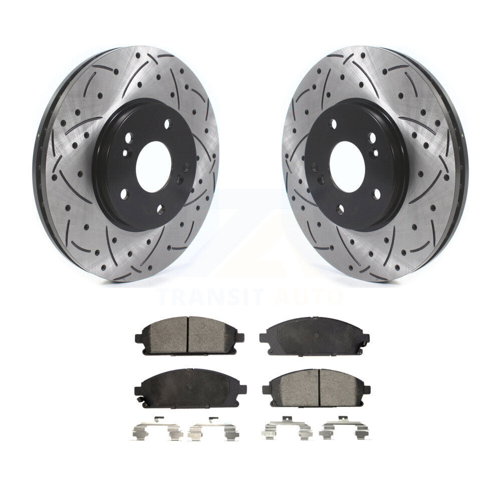 Coated Disc Rotors and Ceramic Brake Pads Kit-KDT-100769 - Kit.bestparts.ca Kit.bestparts.ca