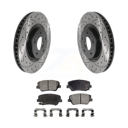 Coated Disc Rotors and Ceramic Brake Pads Kit-KDT-100794 - Kit.bestparts.ca