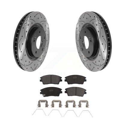 Coated Disc Rotors and Ceramic Brake Pads Kit-KDT-100795 - Kit.bestparts.ca