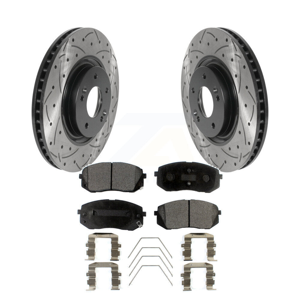 Coated Disc Rotors and Ceramic Brake Pads Kit-KDT-100796 - Kit.bestparts.ca Kit.bestparts.ca